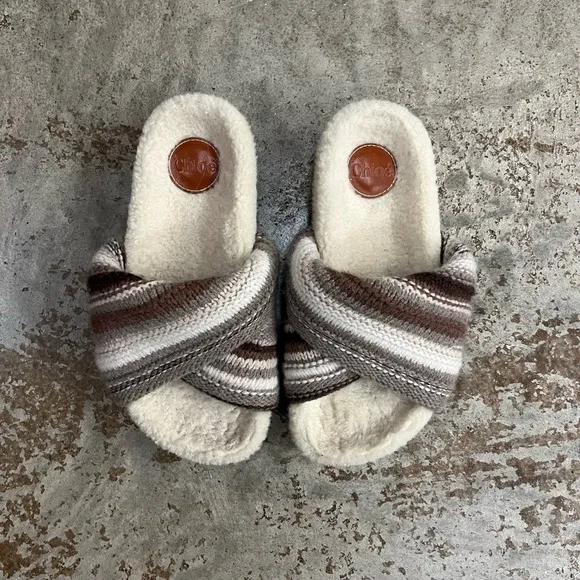 Chloé Fur Shoes