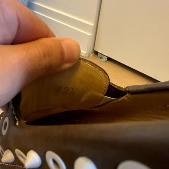 Christian Louboutin Studded Boat Shoes