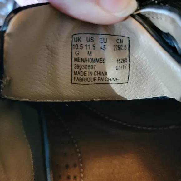Clarks Black Boat Shoes