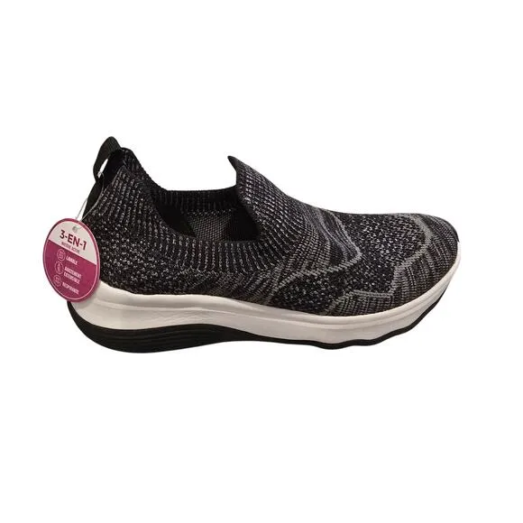 Clark's Circuit Path Knit Slip-On Wedge Shoes New Size 7.5