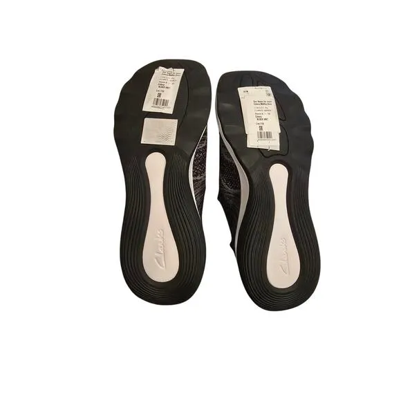 Clark's Circuit Path Knit Slip-On Wedge Shoes New Size 7.5