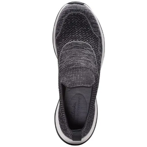 Clark's Circuit Path Knit Slip-On Wedge Shoes New Size 7.5