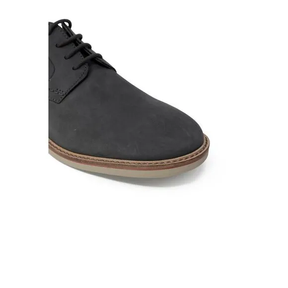 Clarks Grey Suede Lace Up Shoes Men