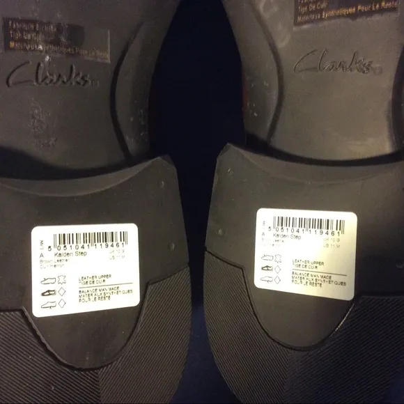 Clarks Kaiden Mens Slip on Shoes Step Brown size 11