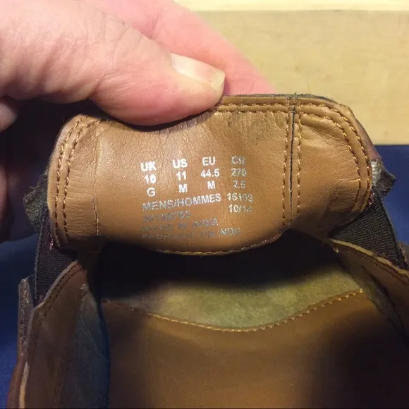 Clarks Kaiden Mens Slip on Shoes Step Brown size 11