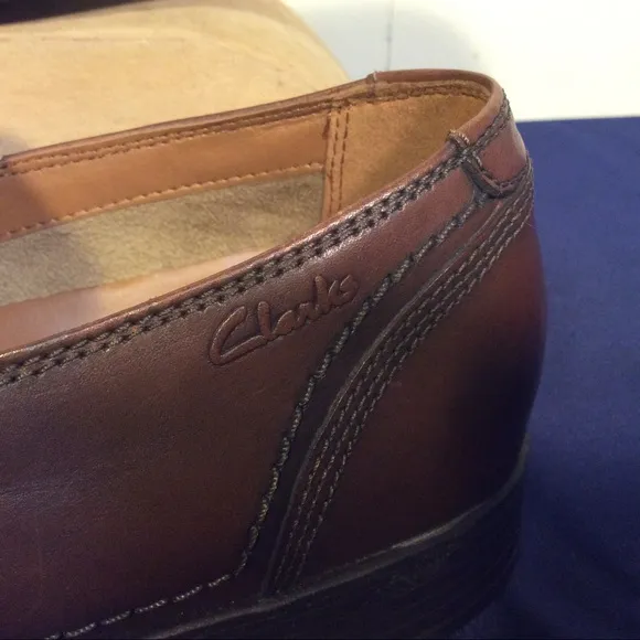 Clarks Kaiden Mens Slip on Shoes Step Brown size 11