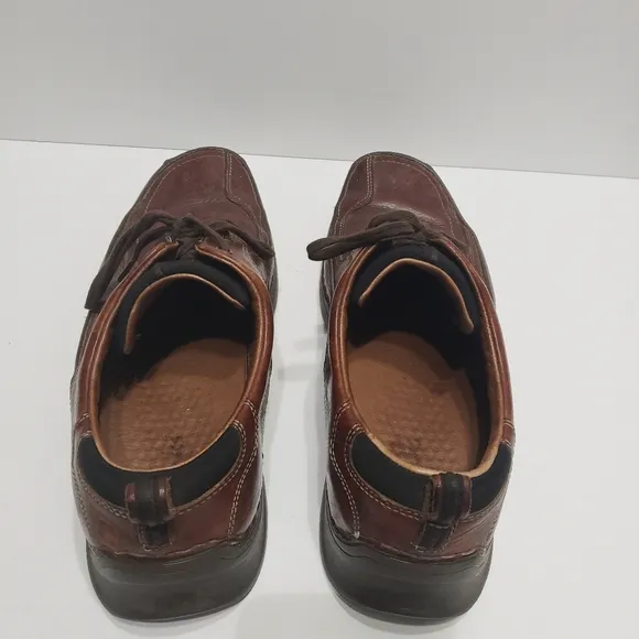 Clarks Men's Brown Leather Loafer Shoes