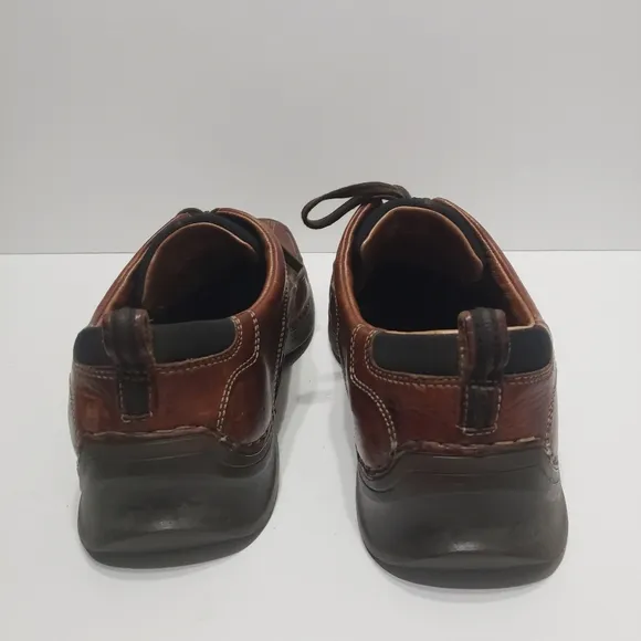 Clarks Men's Brown Leather Loafer Shoes