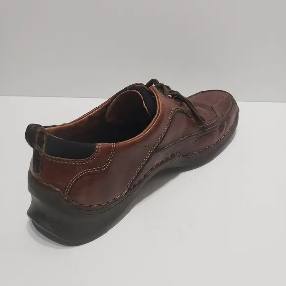Clarks Men's Brown Leather Loafer Shoes