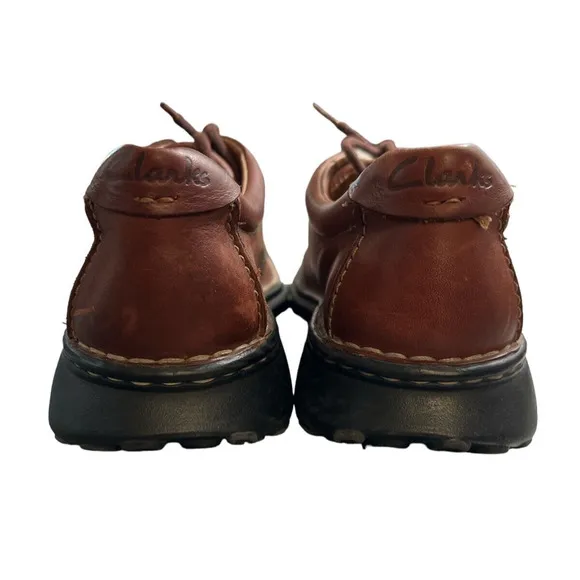 Clarks Shoes Mens Size 8M Touareg Brown‎ Leather