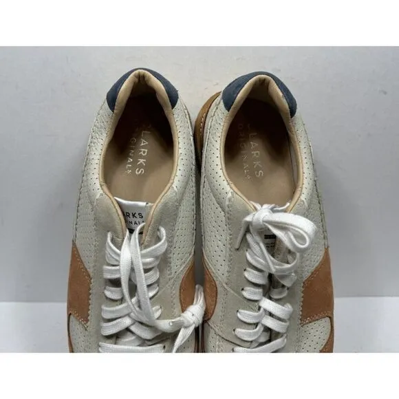 Clarks Originals Tor Run Sneaker Shoes Leather Suede Men’s Size 11.5 Sneakers