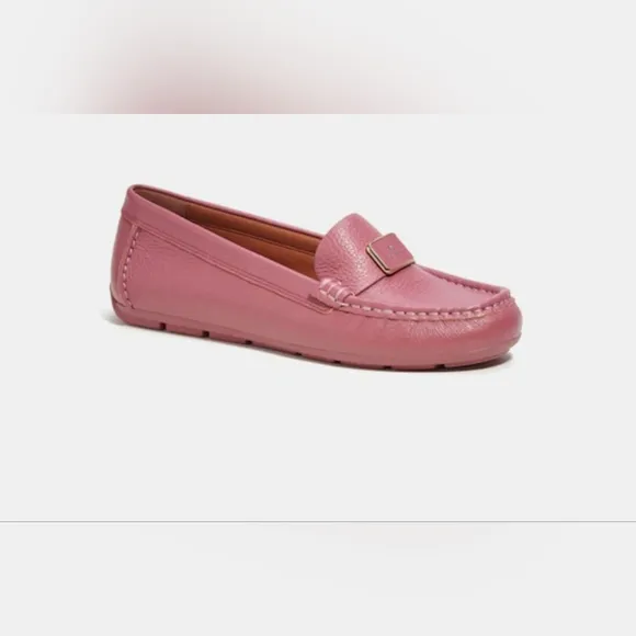 Coach Light Raspberry Driver Shoes