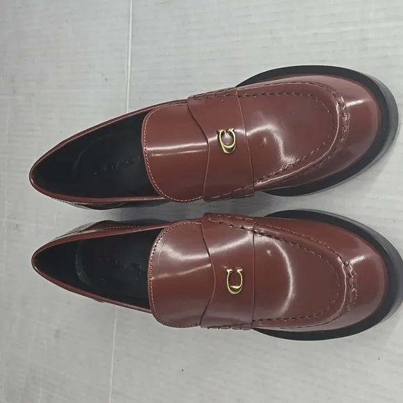 Coach Natalie Brown Loafers 9.5