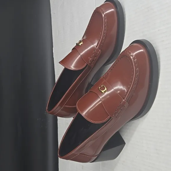 Coach Natalie Brown Loafers 9.5