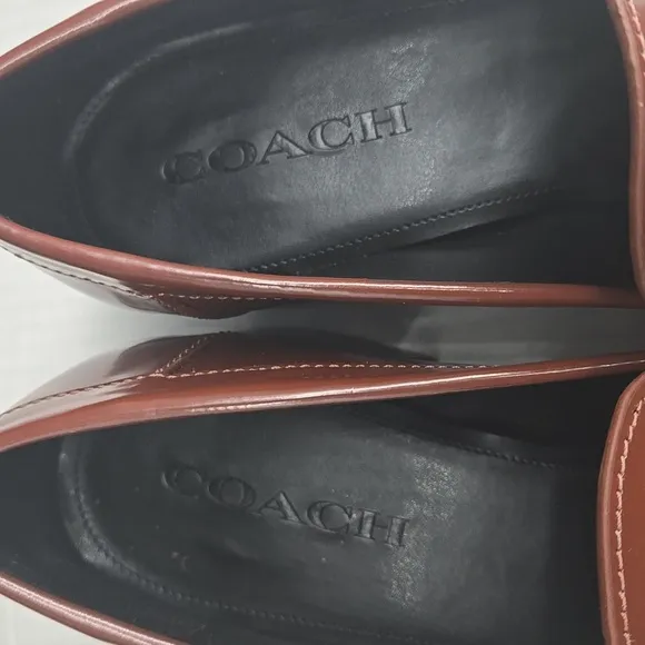 Coach Natalie Brown Loafers 9.5