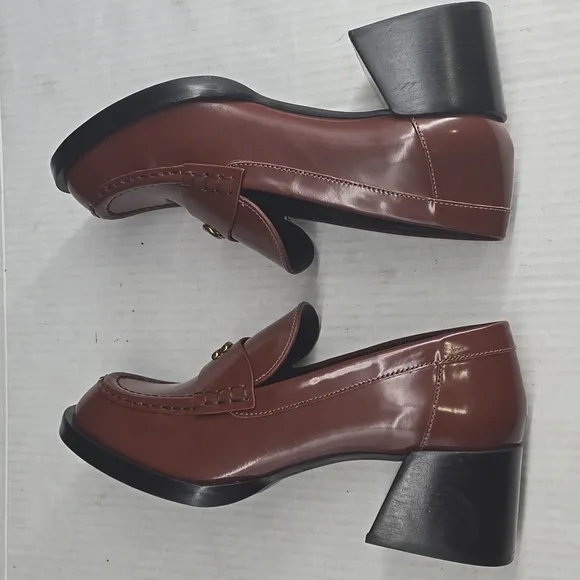 Coach Natalie Brown Loafers 9.5