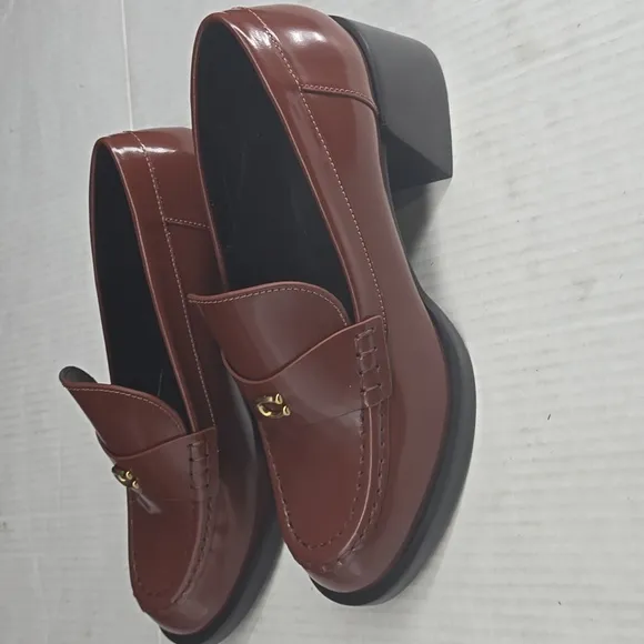 Coach Natalie Brown Loafers 9.5