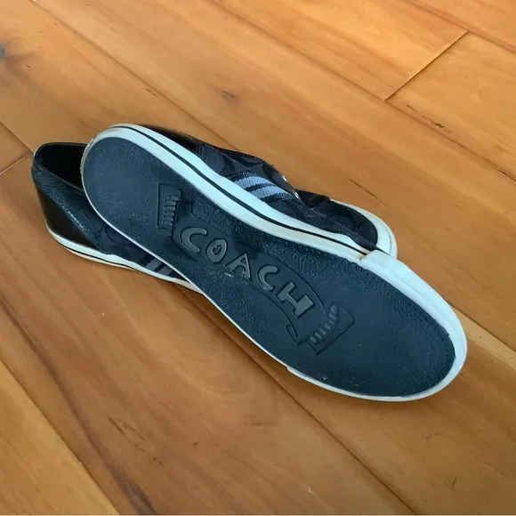 Coach Polly Black low shoes size 9B