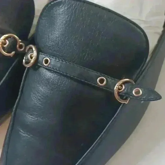 Coach Shoes Isabel Loafer Leather upper Black