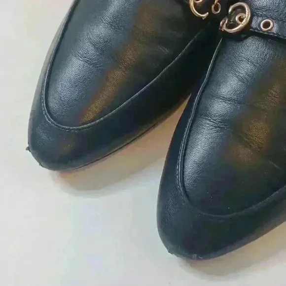 Coach Shoes Isabel Loafer Leather upper Black