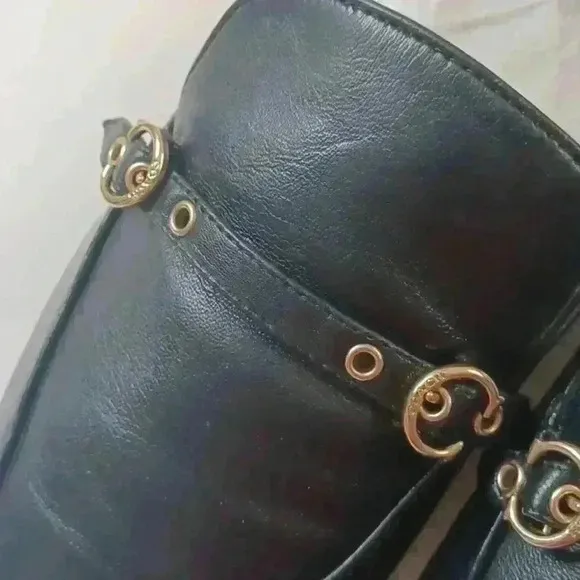 Coach Shoes Isabel Loafer Leather upper Black