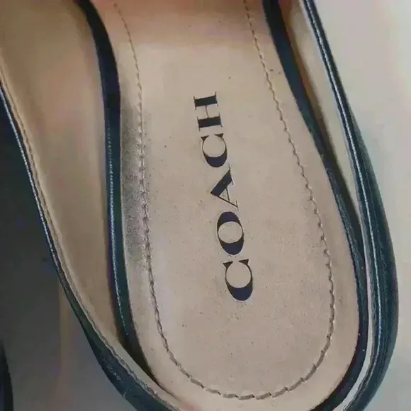 Coach Shoes Isabel Loafer Leather upper Black