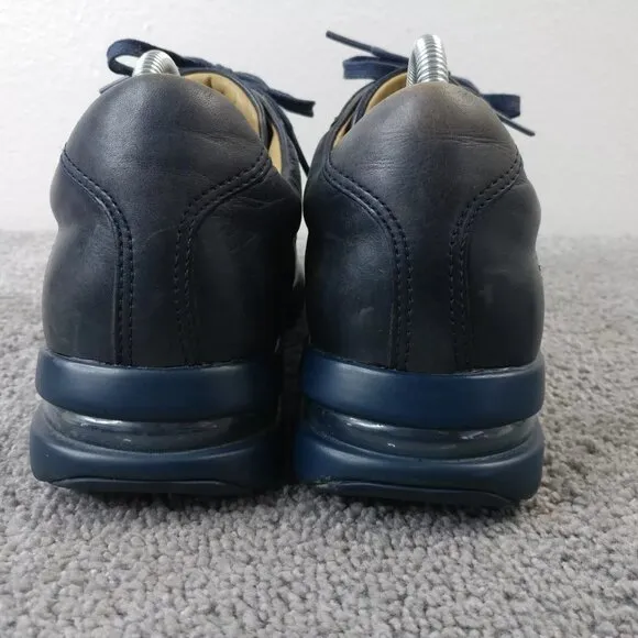 Cole Haan Air Conner Mens Size 8 Shoes Leather Lace Up Sneakers Blue NO INSOLES