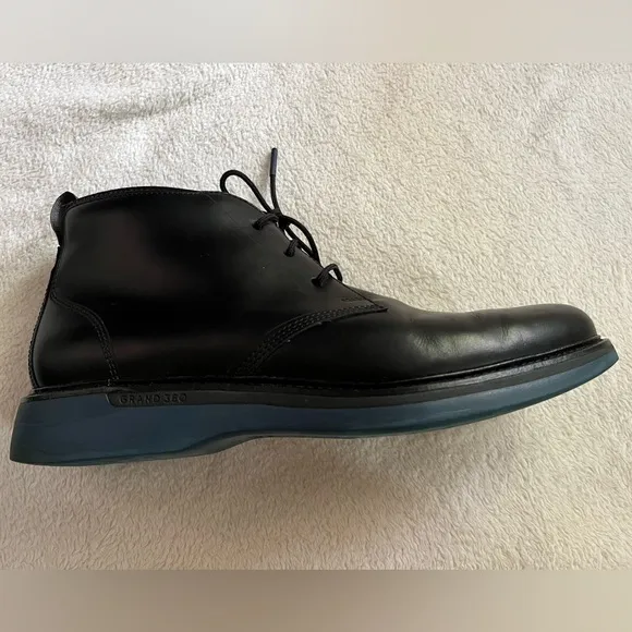 Cole Haan black leather boots