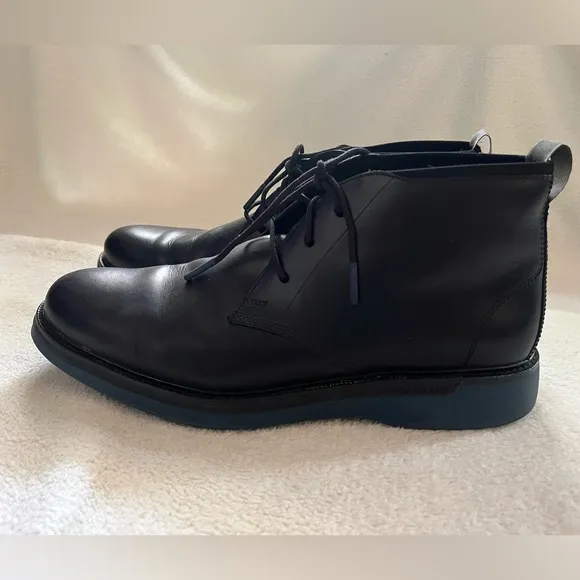 Cole Haan black leather boots