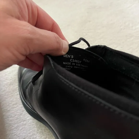 Cole Haan black leather boots