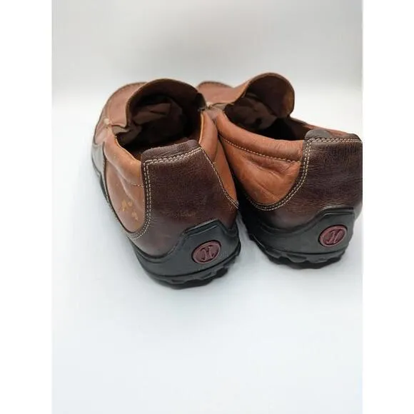 Cole Haan Brown Leather Slip-On Shoes Loafers Mens Size 10