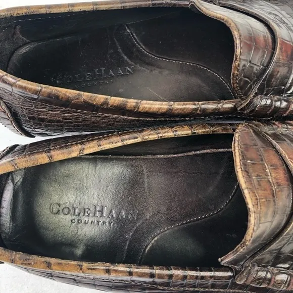Cole Haan Country Leather Driving Loafer Shoes
