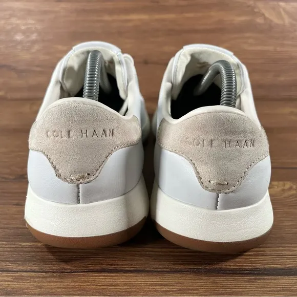 COLE HAAN Grandpro White Leather Oxfords Sneakers Men’s Size 9.5 Shoes