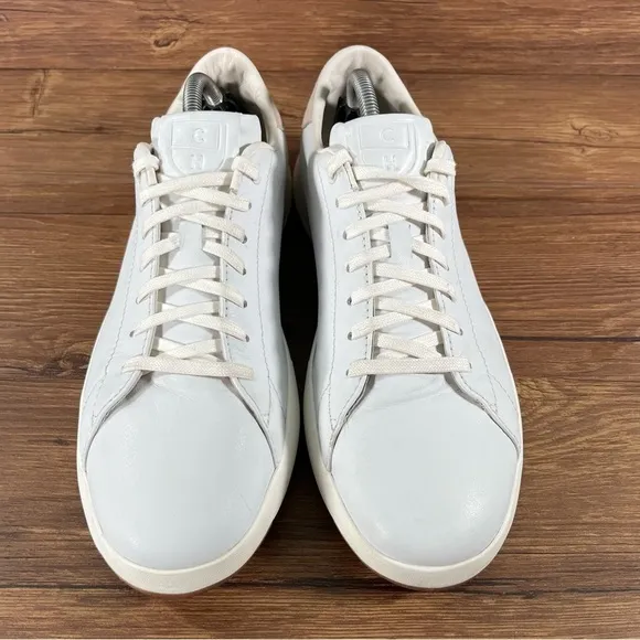 COLE HAAN Grandpro White Leather Oxfords Sneakers Men’s Size 9.5 Shoes