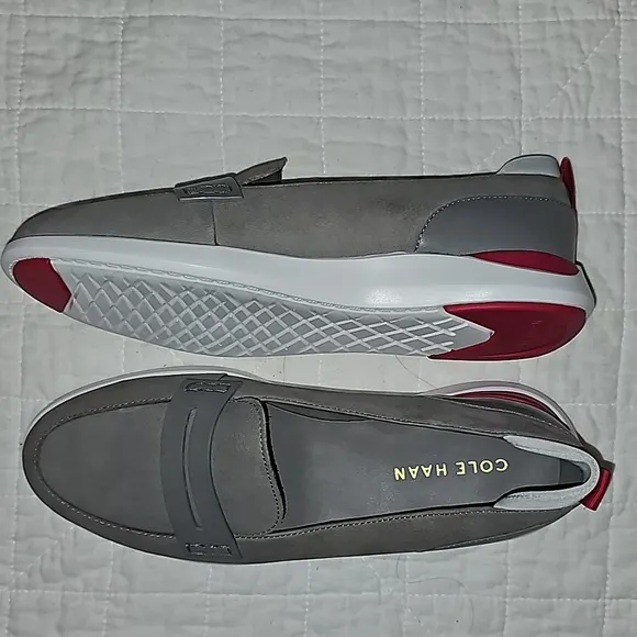 Cole Haan loafers Lady Essex Pink Loafer gray sz 6, NWT