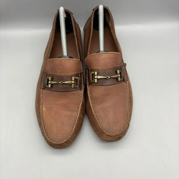 Cole‎ Haan Loafers Men’s Size 9 M Somerset Link Bit Brown Classic Shoes C25979
