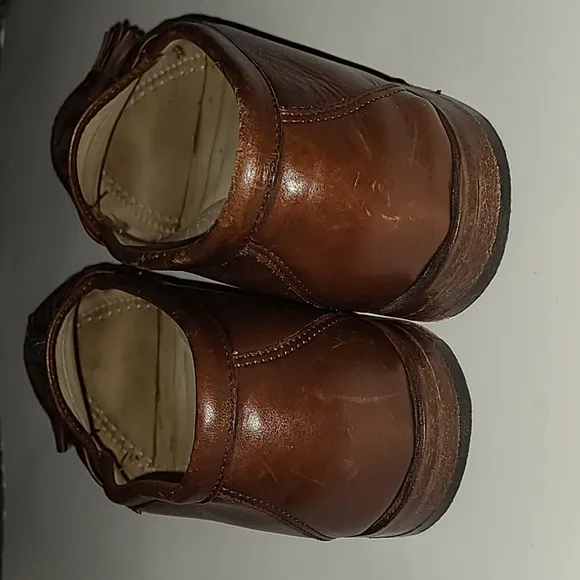 Cole Haan Mahogany Tassel Loafers Men's Leather Dress Shoes 11 C Vintage