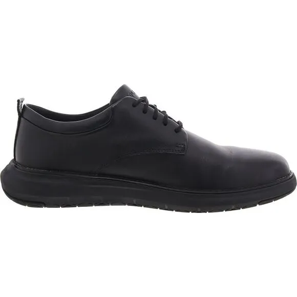 Cole Haan Mens Grand Remix Black Faux Leather Lifestyle Oxfords Shoes New