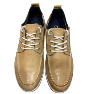 Cole Haan Men's Nike Air Boat Deck Shoes Tan Leather 13M