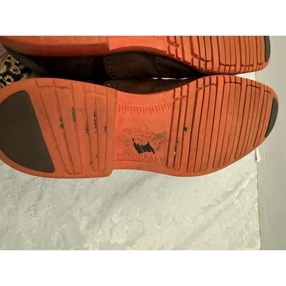 Cole Haan Men’s‎ Size 10.5M Great Jones Wingtip Shoes Brown Orange C11235