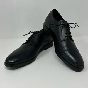 Cole Haan Men’s Sz 10.5 Grand OS C23770 Black Leather Lace Cap Toe Oxford Shoes
