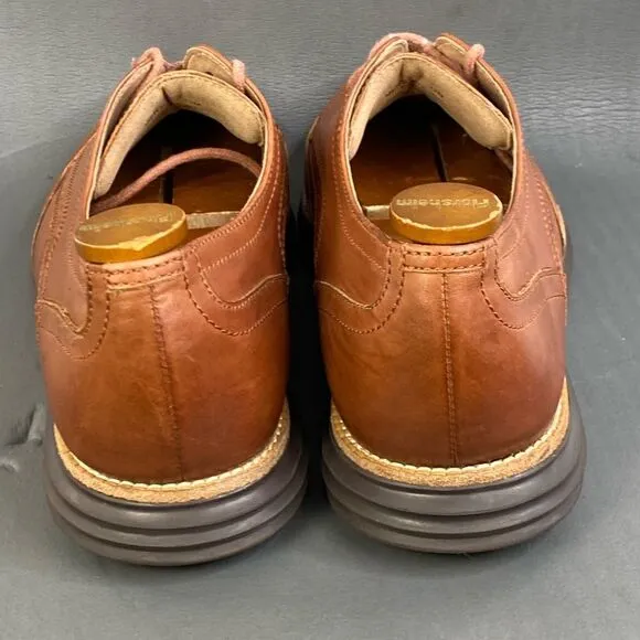 Cole Haan Original Grand Shortwing Oxford Leather Shoes mens size 12