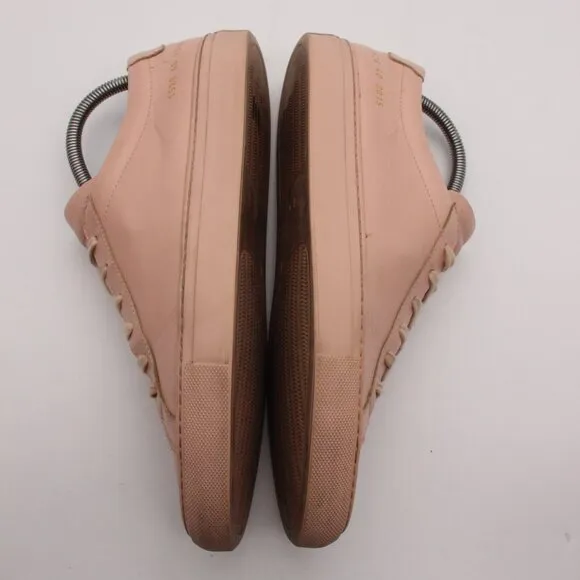Common Projects Achilles Women's EU Size 40 Light Pink Leather Sneaker Shoes