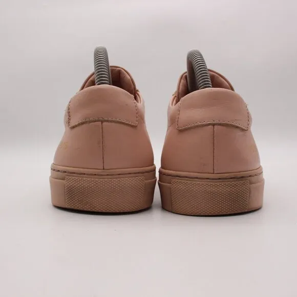 Common Projects Achilles Women's EU Size 40 Light Pink Leather Sneaker Shoes