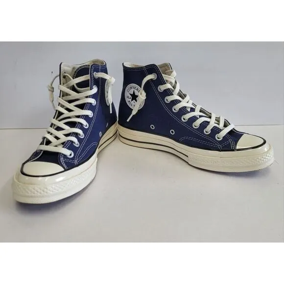 Converse Chuck 70 Hi  Sneaker Men's Size 8  Blue Skateboarding Shoes  Women's 10