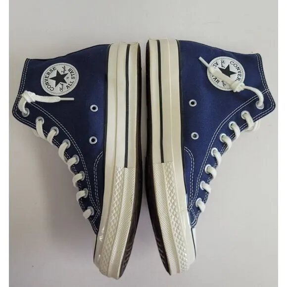 Converse Chuck 70 Hi  Sneaker Men's Size 8  Blue Skateboarding Shoes  Women's 10