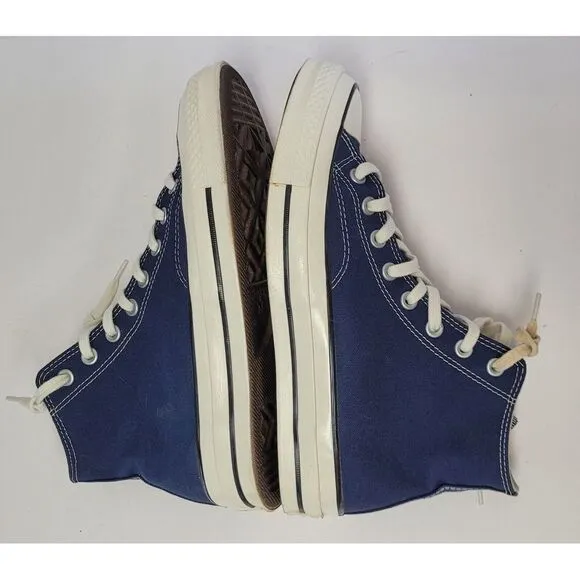 Converse Chuck 70 Hi  Sneaker Men's Size 8  Blue Skateboarding Shoes  Women's 10