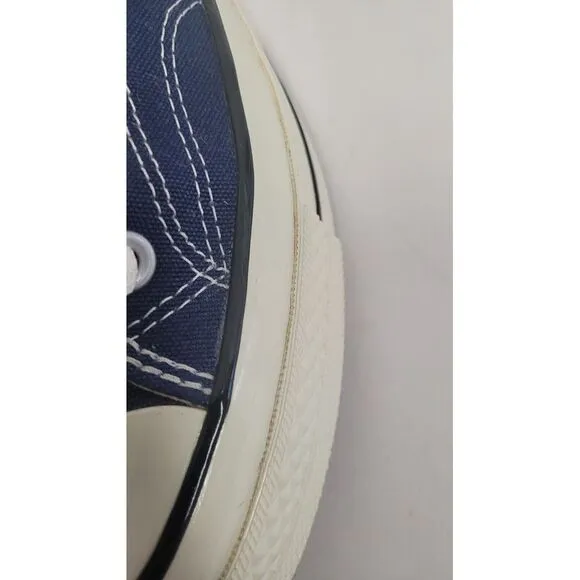 Converse Chuck 70 Hi  Sneaker Men's Size 8  Blue Skateboarding Shoes  Women's 10