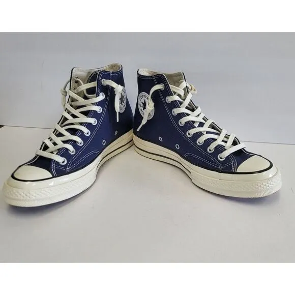 Converse Chuck 70 Hi  Sneaker Men's Size 8  Blue Skateboarding Shoes  Women's 10