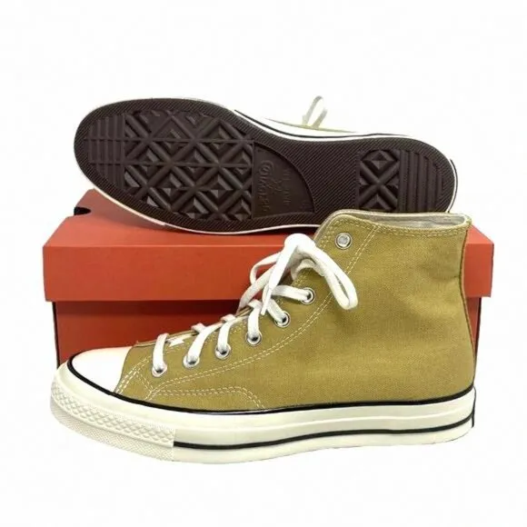 Converse Chuck 70 High Shoes Skate Dunescape Men's A04590C Sneakers Canvas Size